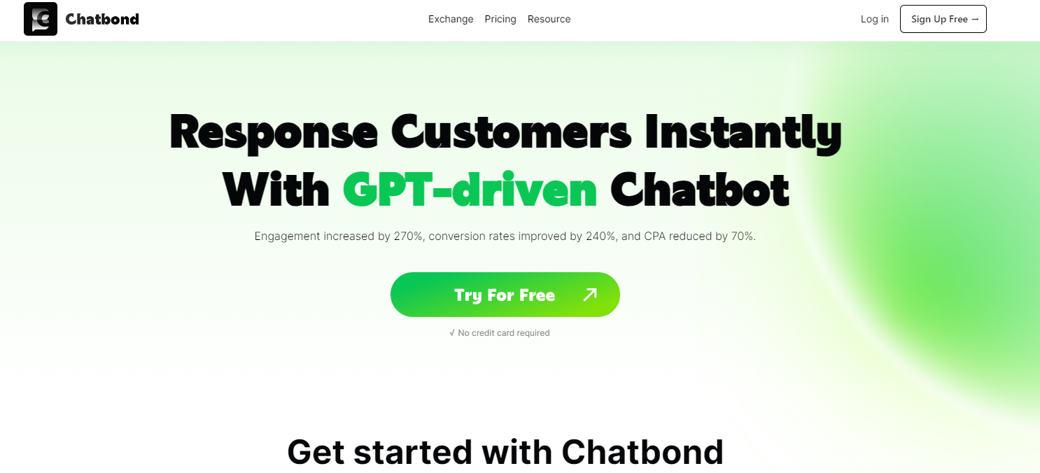 Chatbond - AI Chatbot Builder