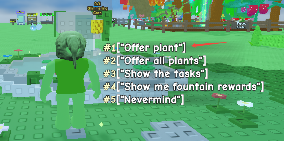 Offer Plants Grow a Garden