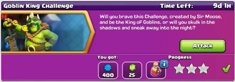 Clash of Clans: A Three Star Guide for Goblin King Challenge