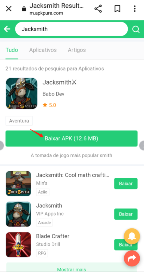 Como baixar e jogar Jacksmith no Android