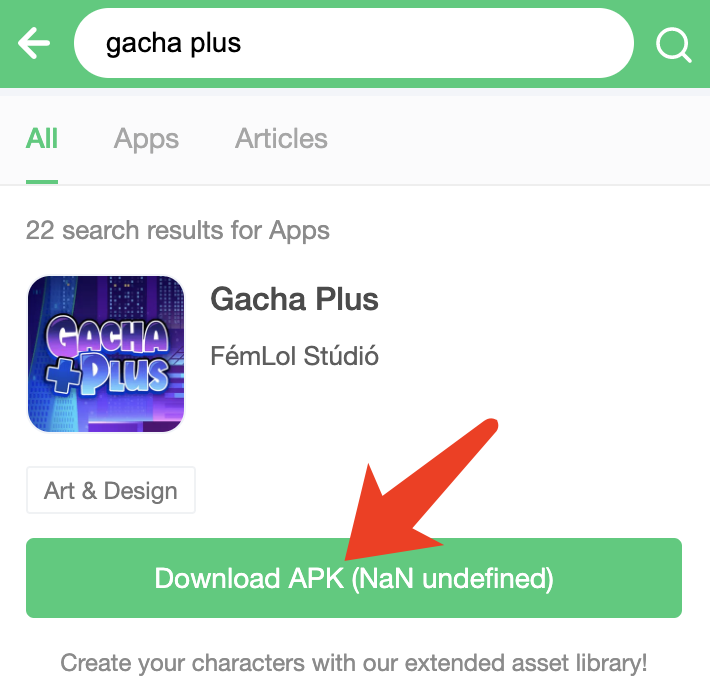 Gacha plus New update!  How to download + New assets 
