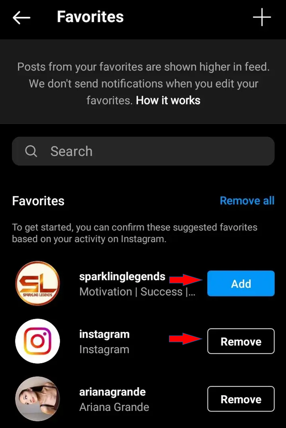 How To Add Someone To Favorites On Instagram 