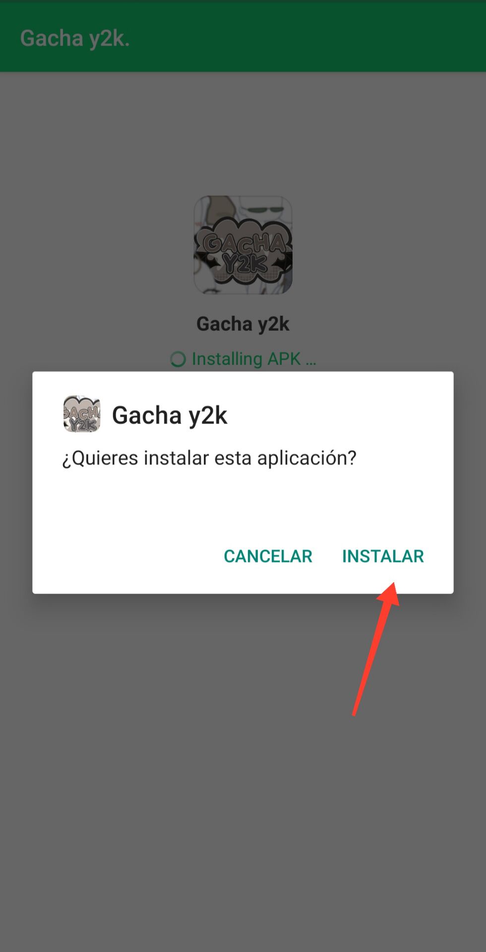 instalar Gacha y2k
