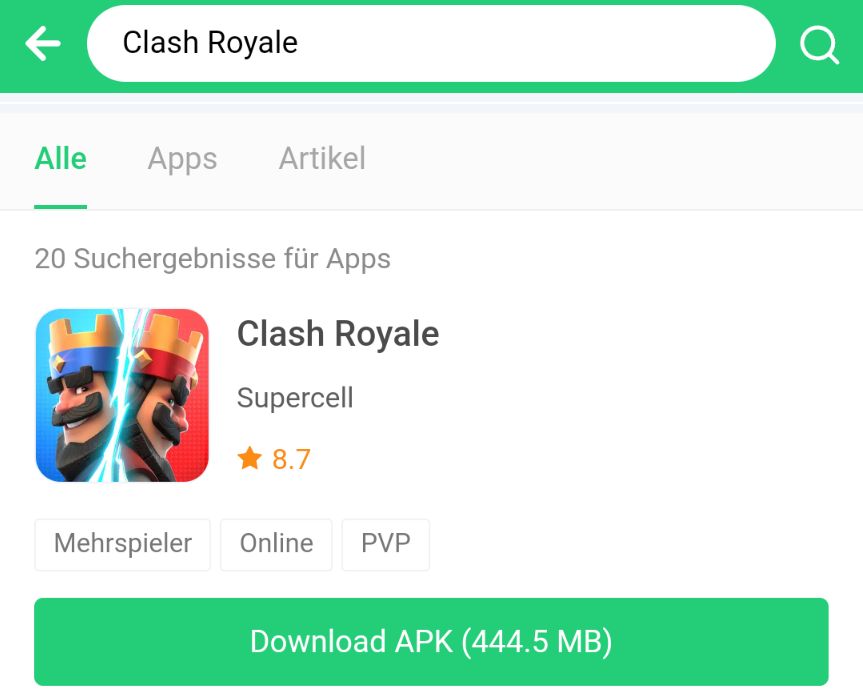 Clash Royale herunterladen