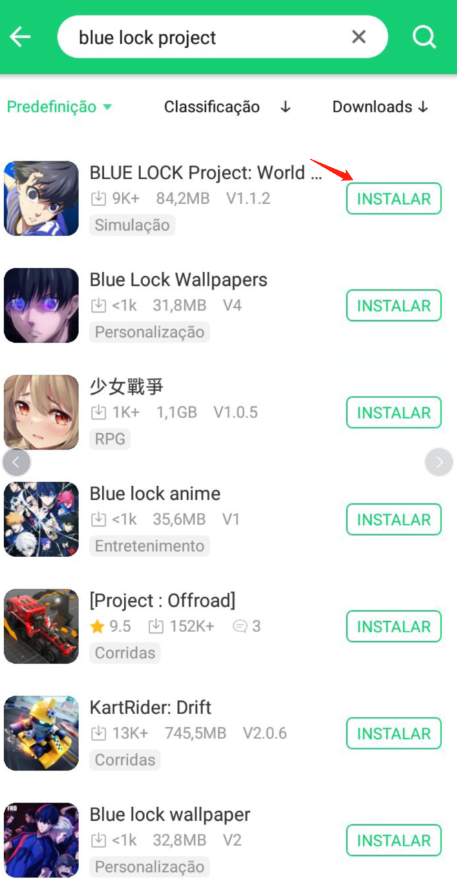 Como baixar e jogar BLUE LOCK Project no Android