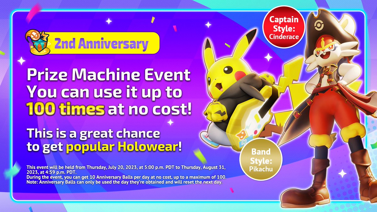 Celebrate Pokémon UNITE's 2nd Anniversary with Mega Mewtwo X
