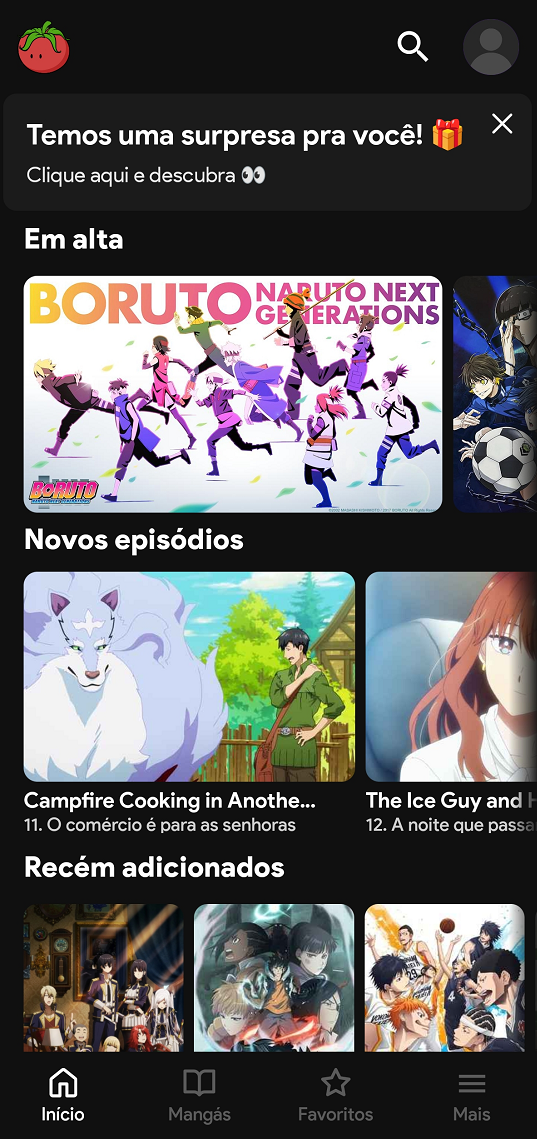 Baixar Tomato - Animes e Mangás APK 2024: Últimas etapas de download