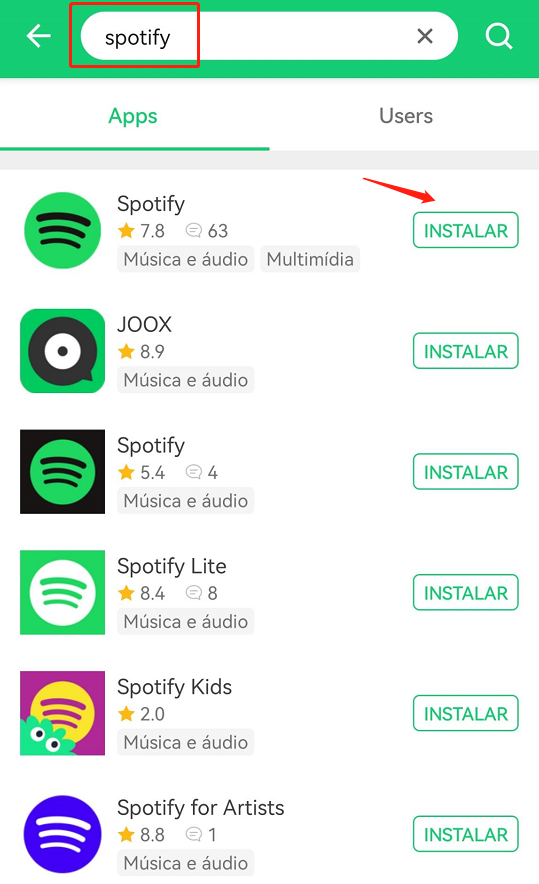 Como baixar músicas do Spotify no Android