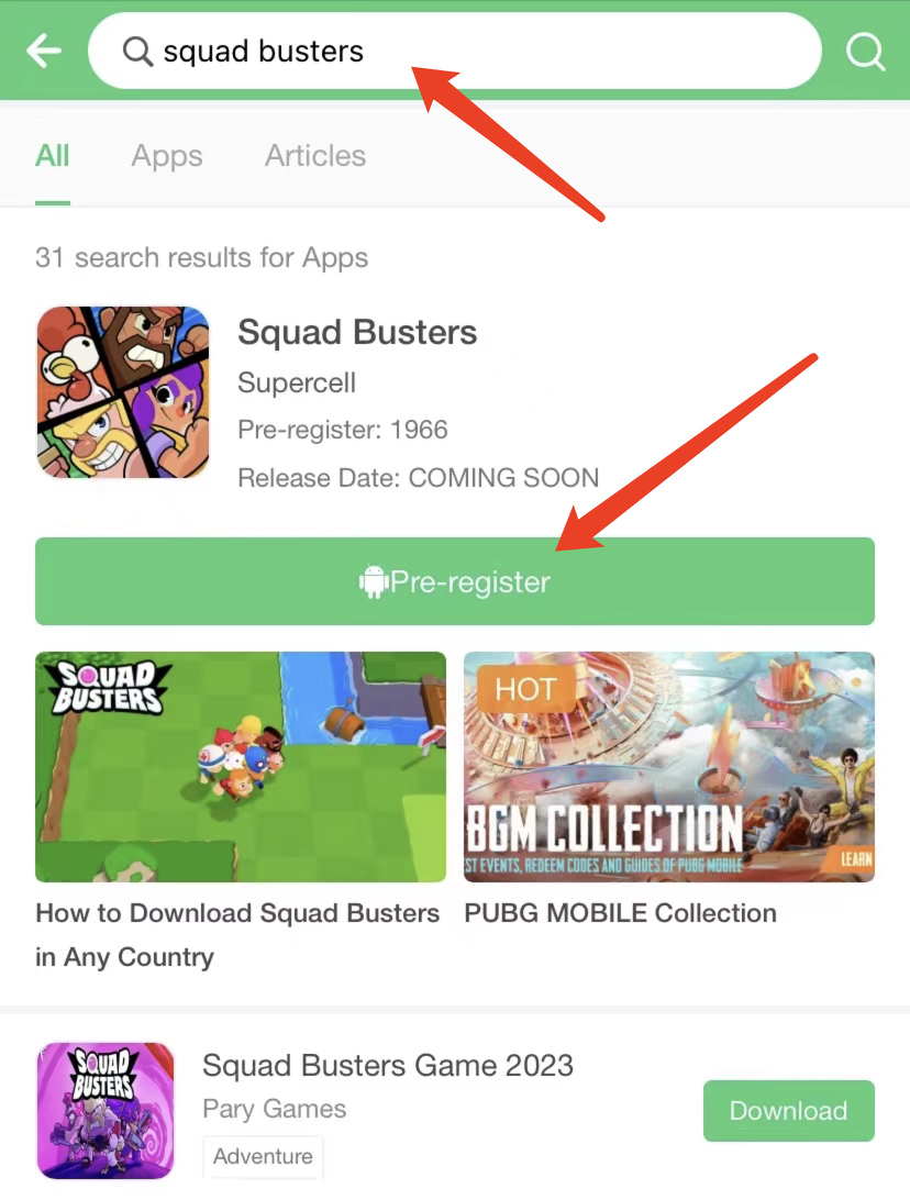 Squad busters app store