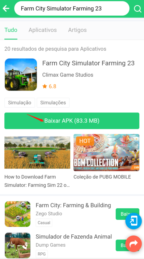 Como baixar Farm City Simulator Farming 23 no Android