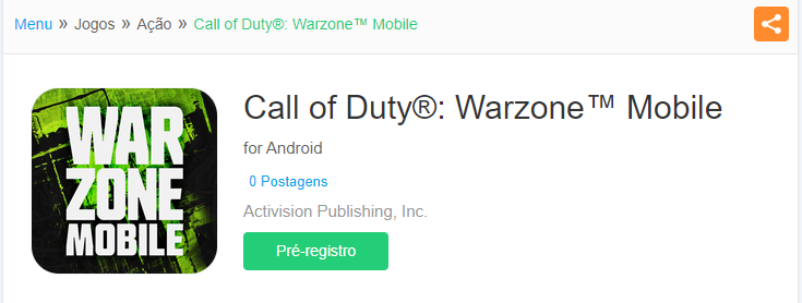 Call of Duty Warzone Mobile: Como fazer o pré-registro no Android