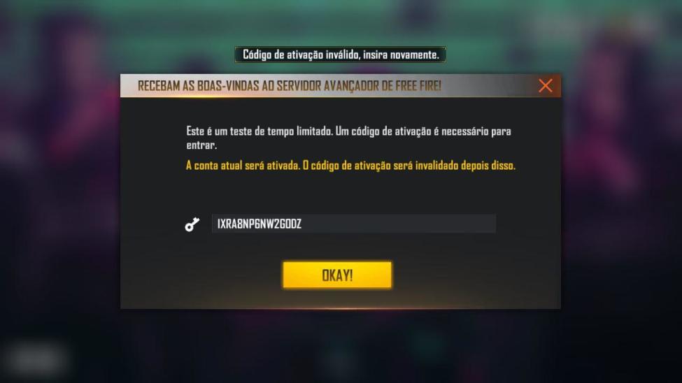 Como se registrar e baixar Free Fire OB38 Advance Server