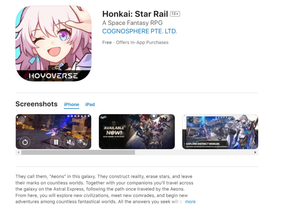 Honkai: Star Rail estará disponível oficialmente em 26 de abril de 2023 -  Games Press