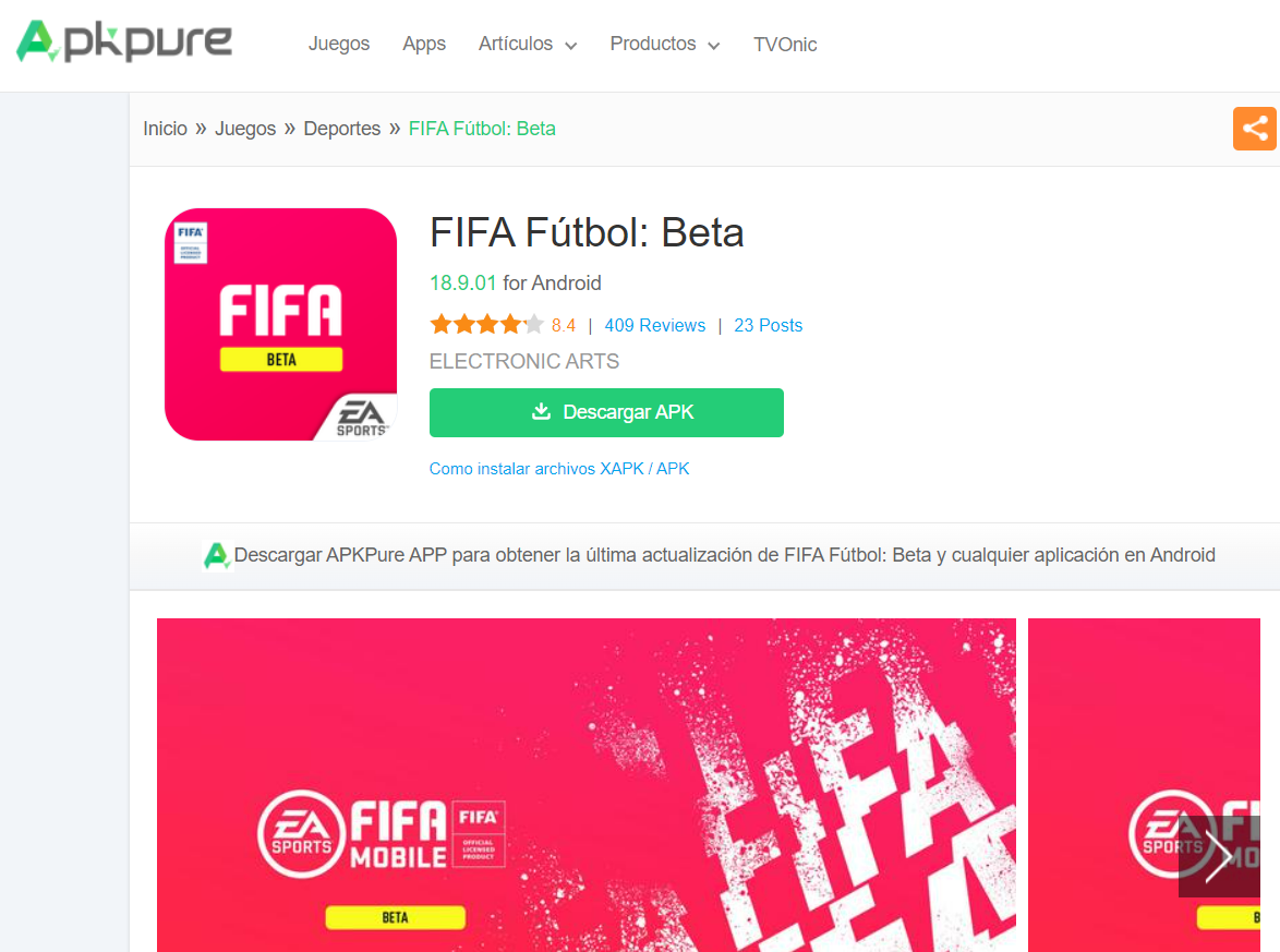 Cómo Descargar FIFA Mobile 23 Beta Limitada APK en Android