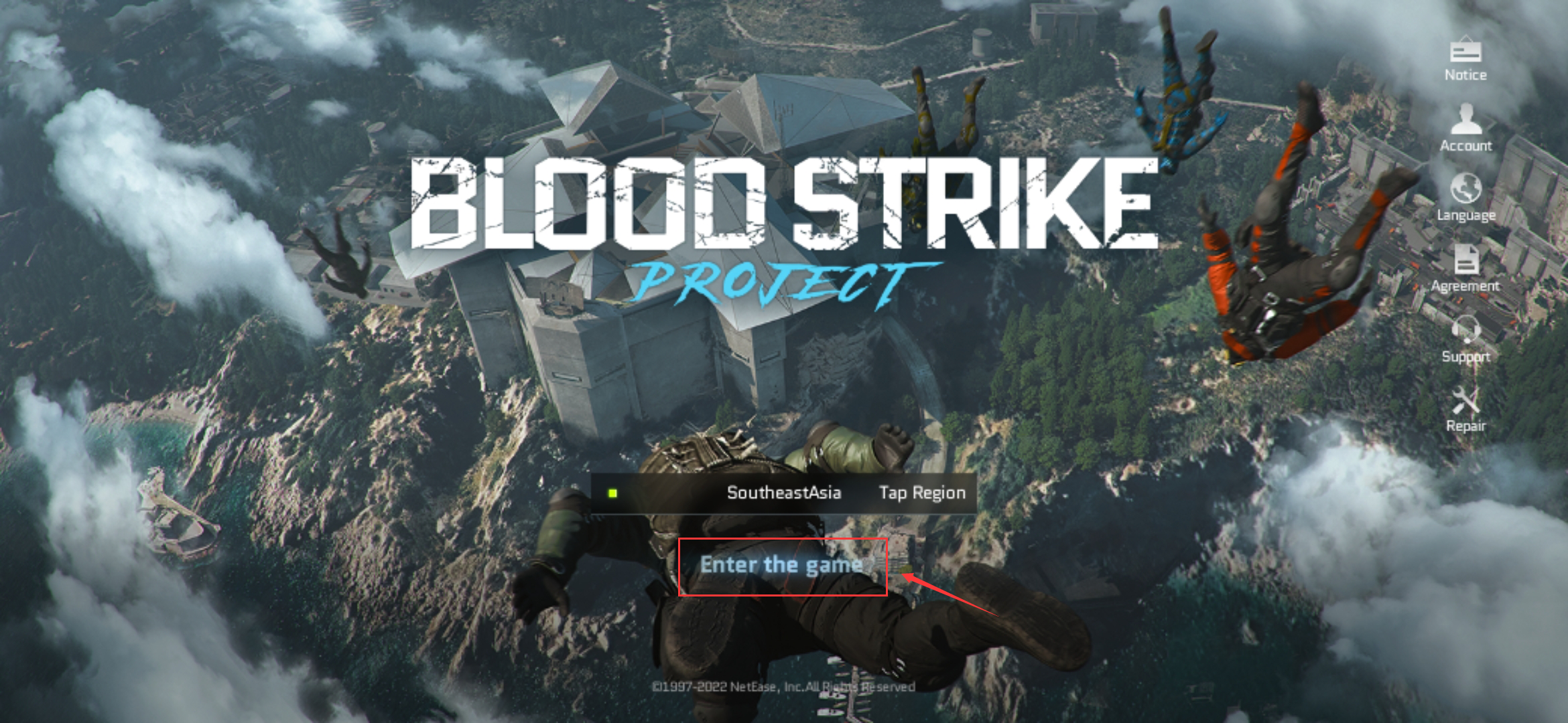 الاختبار التجريبي المغلق لـ Project: BloodStrike