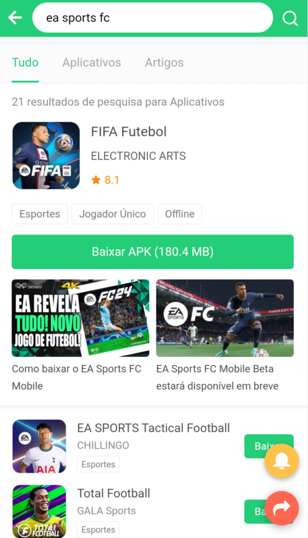 EA Sports FC Mobile 24 Limited Beta Download Apk 