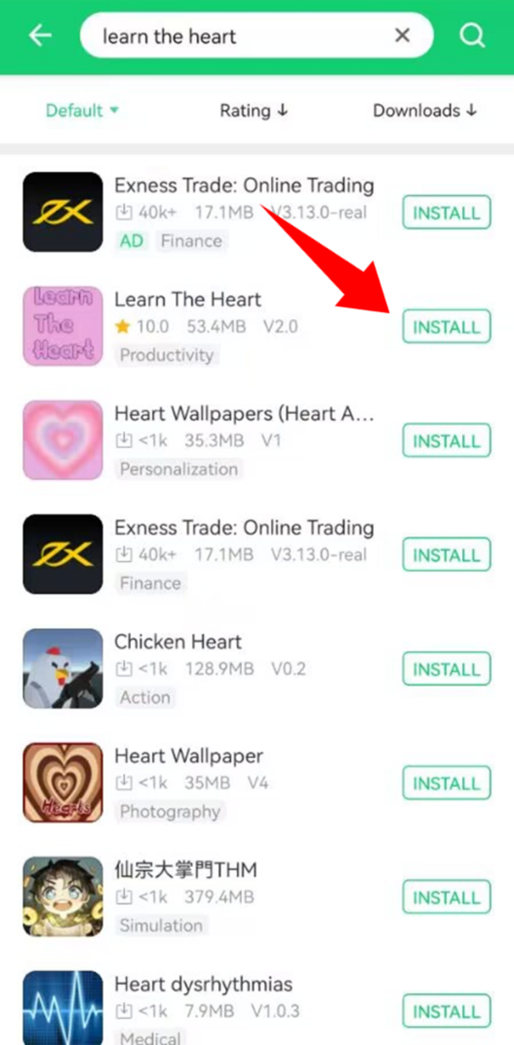 learn the heart apk