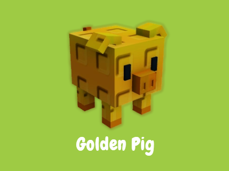 grow a garden golden pig pet