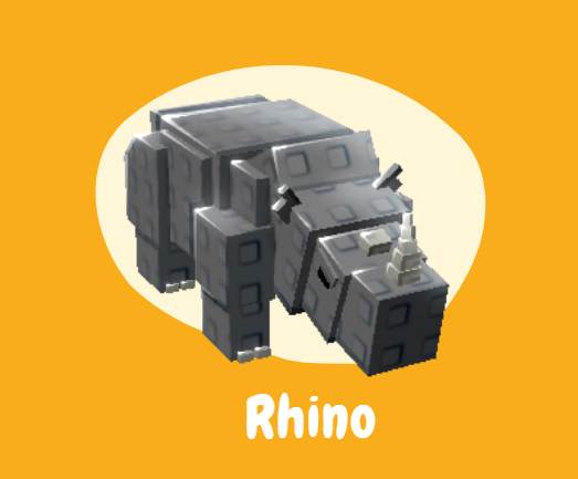 grow a garden rhino pet