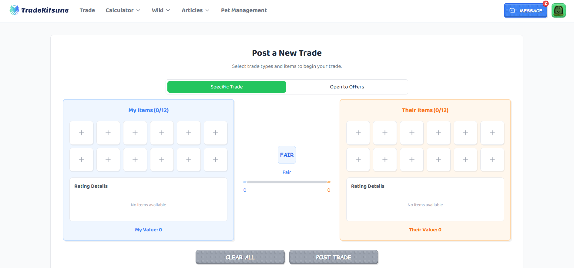 grow a garden trade post