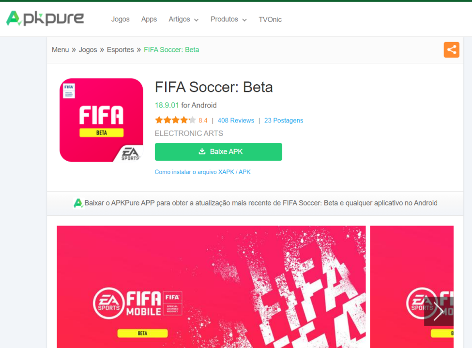 Como baixar FIFA Mobile 23 Limited Beta no Android