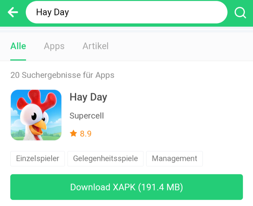 Hay Day herunterladen