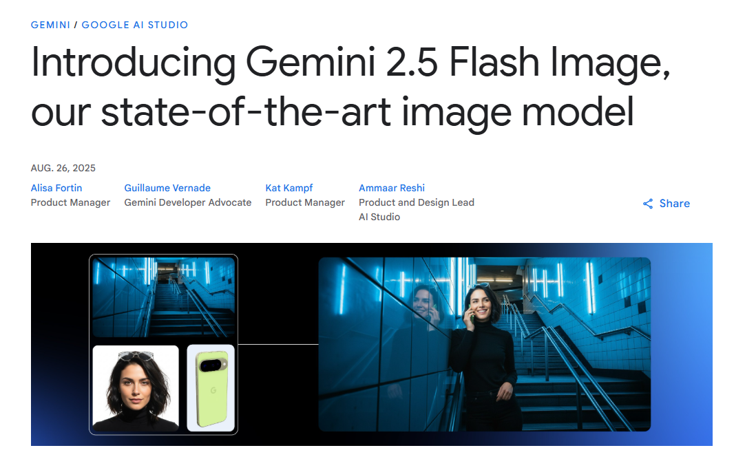 Gemini 2.5 Flash Image (aka nano-banana)