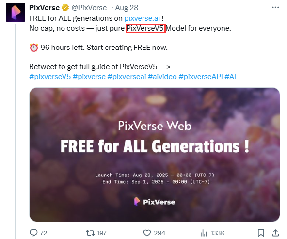 Pixverse V5
