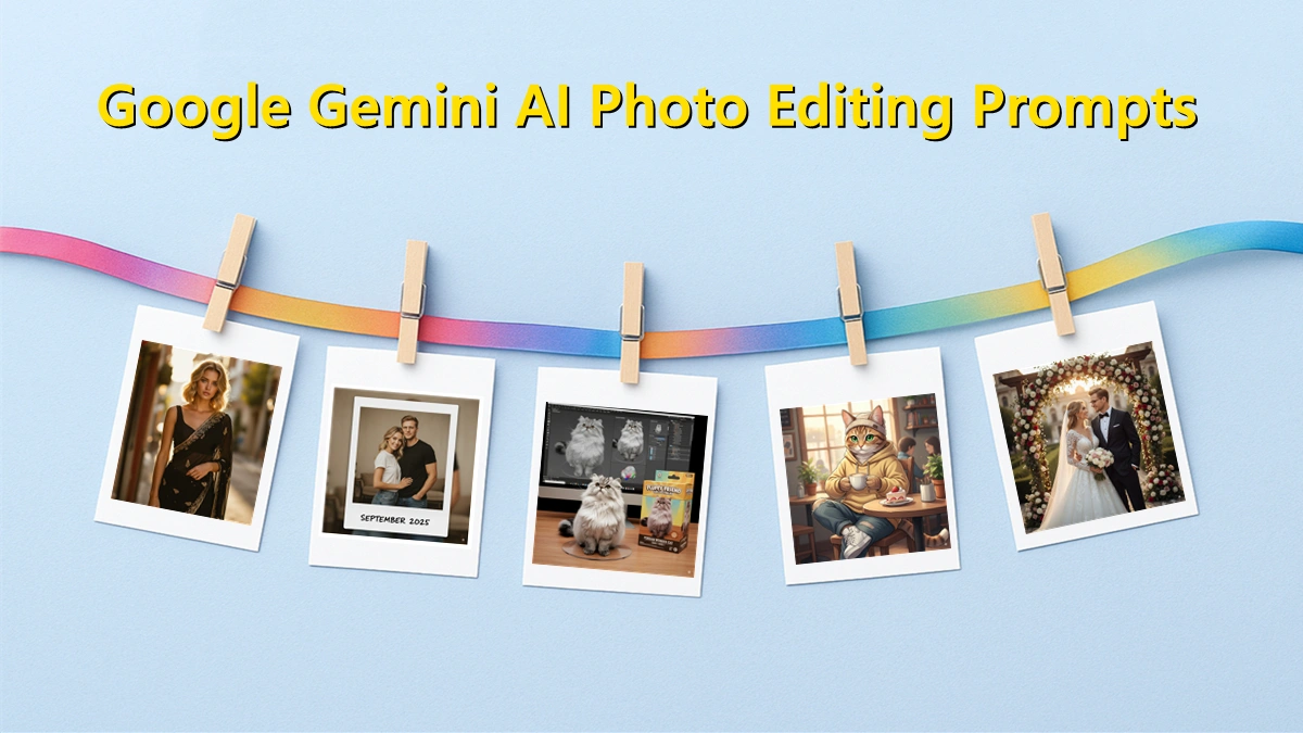 Google Gemini AI Photo Editing Prompts 2025: Top 5 Trending AI Image Generation Prompts You Need to Try