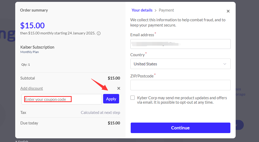Kaiber AI promo codes