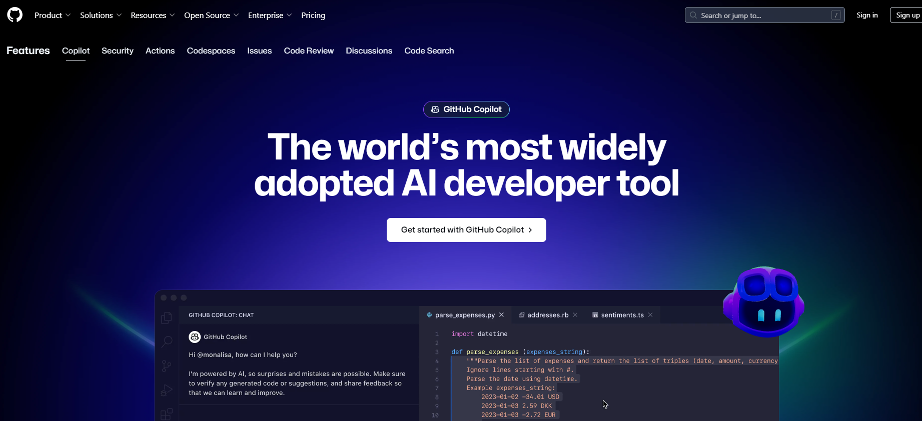 GitHub Copilot Chat