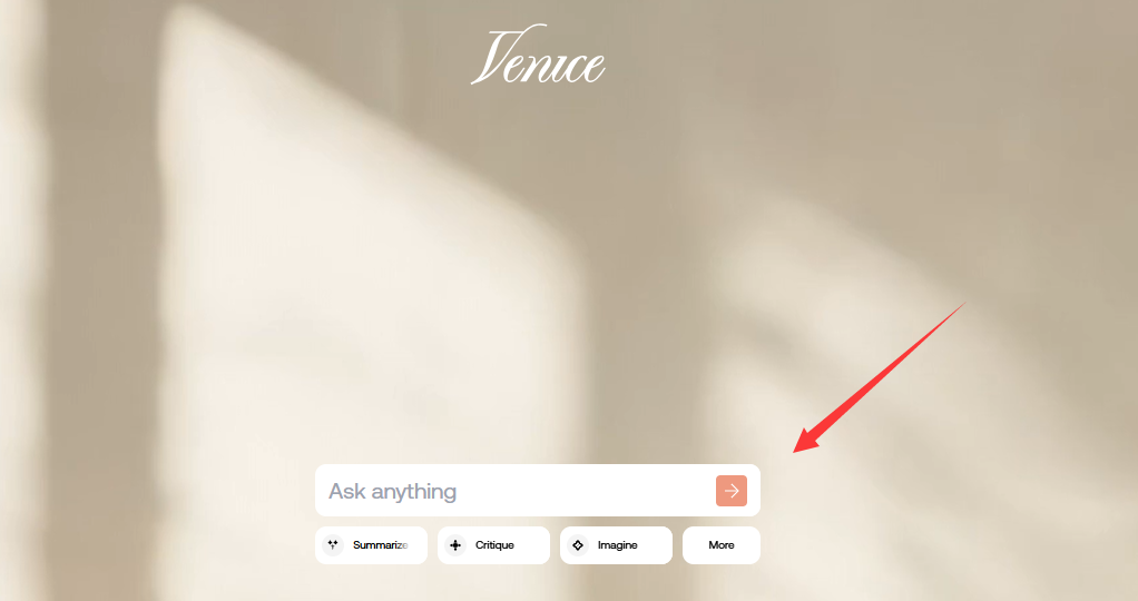 Venice AI 如何工作？
