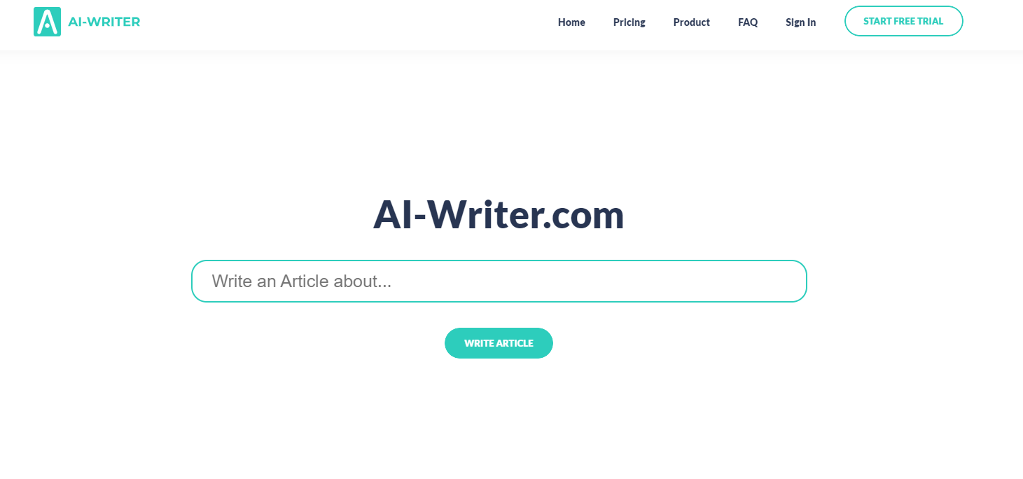  AI-Writer