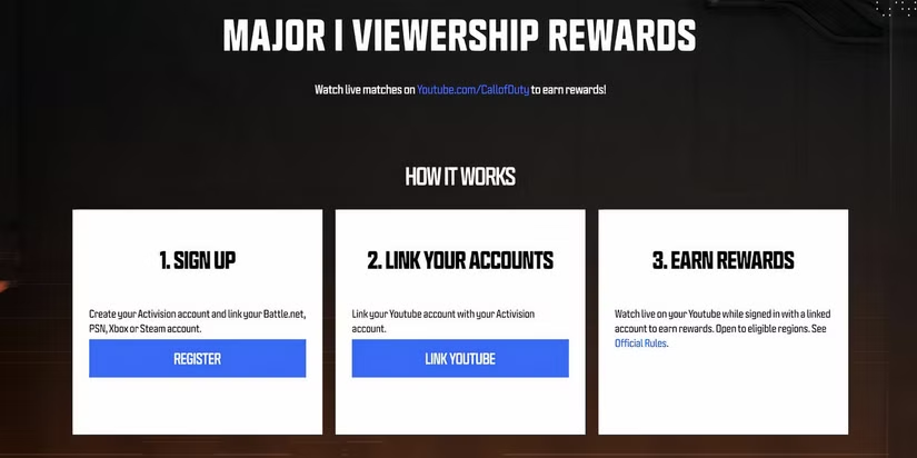 How to Get Call of Duty League Rewards