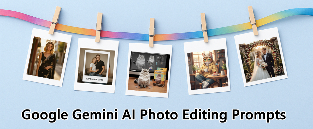 Google Gemini AI Photo Editing Prompts 2025: Top 5 Trending AI Image Generation Prompts You Need to Try