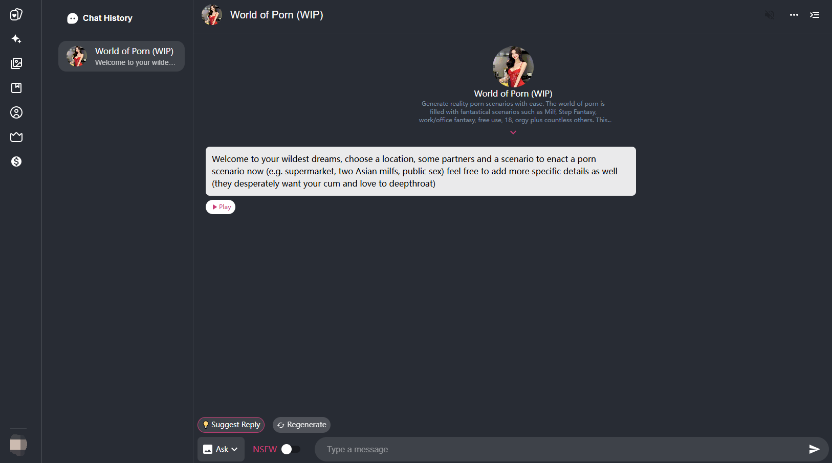 NSFW AI sohbet