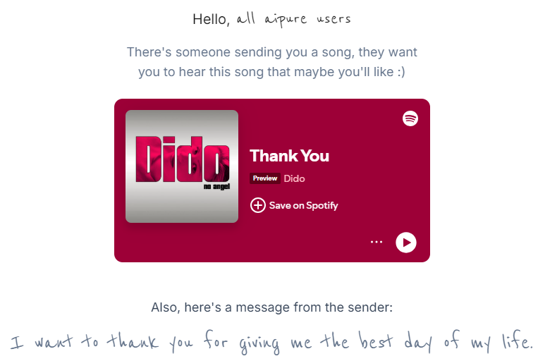 Send the Song