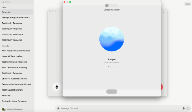 ChatGPT Advanced Voice Mode