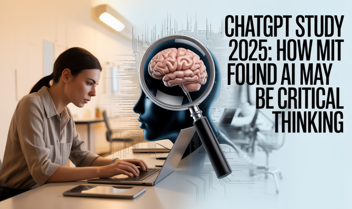 ChatGPT Study 2025: How MIT Found AI May Be Eroding Critical Thinking