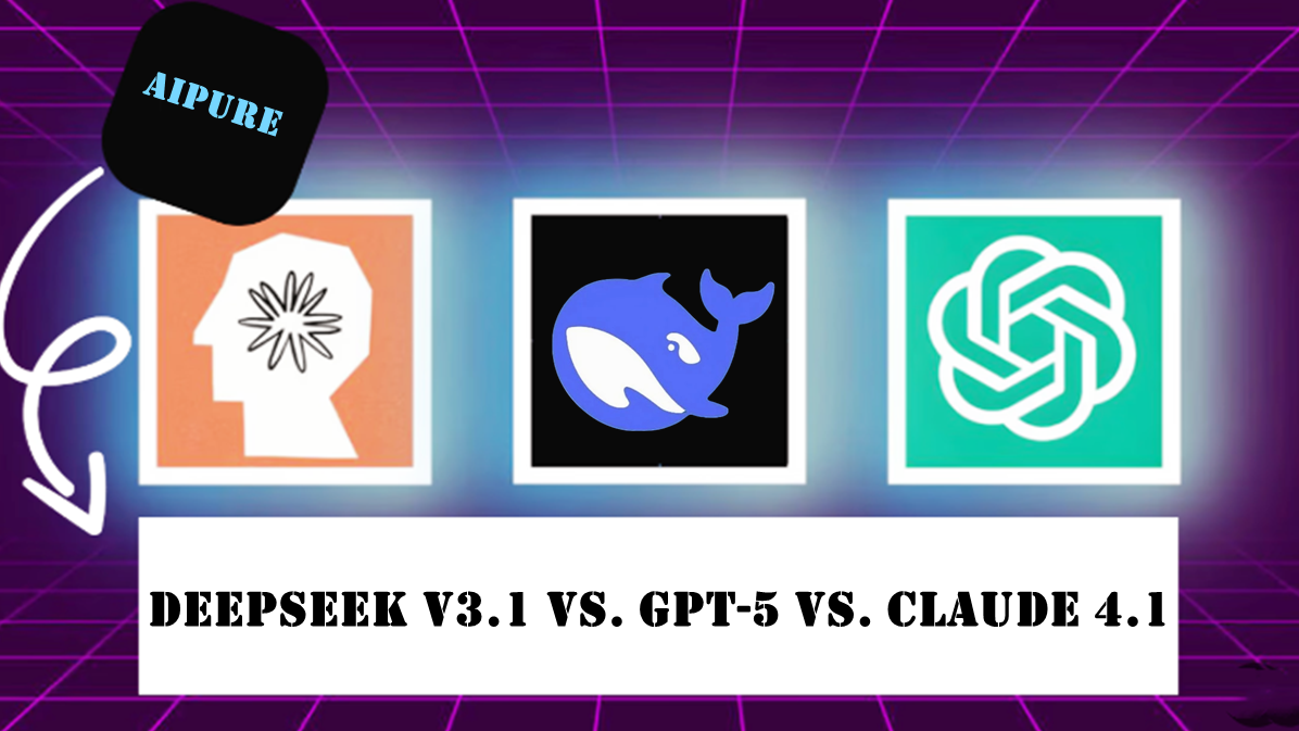  DeepSeek V3.1 vs. GPT-5 vs. Claude 4.1