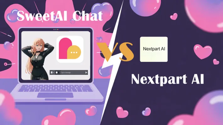 SweetAI Chat vs Nextpart AI: The Best No Filter NSFW Character AI Chat Experience in 2025