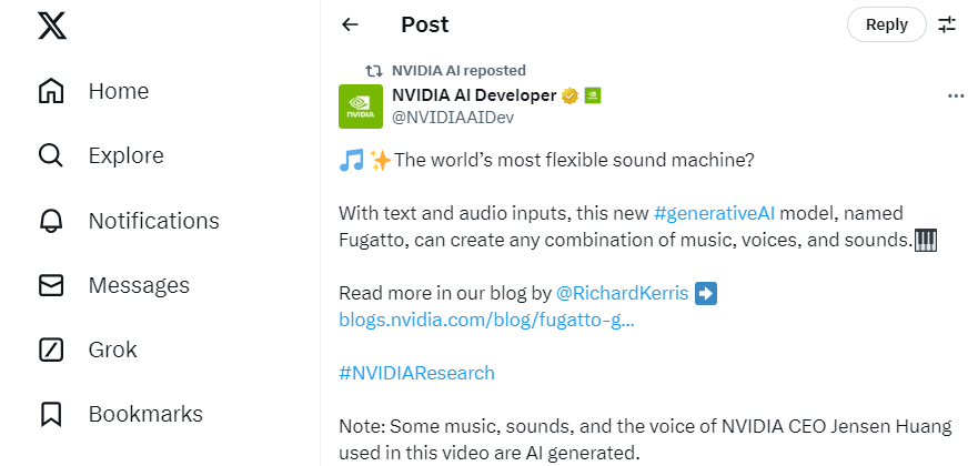 Nvidia Fugatto