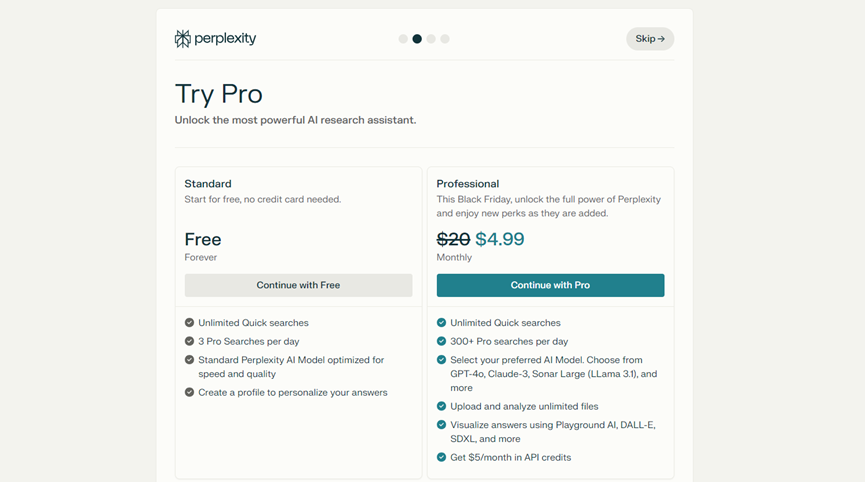 Perplexity AI Black Friday Discount