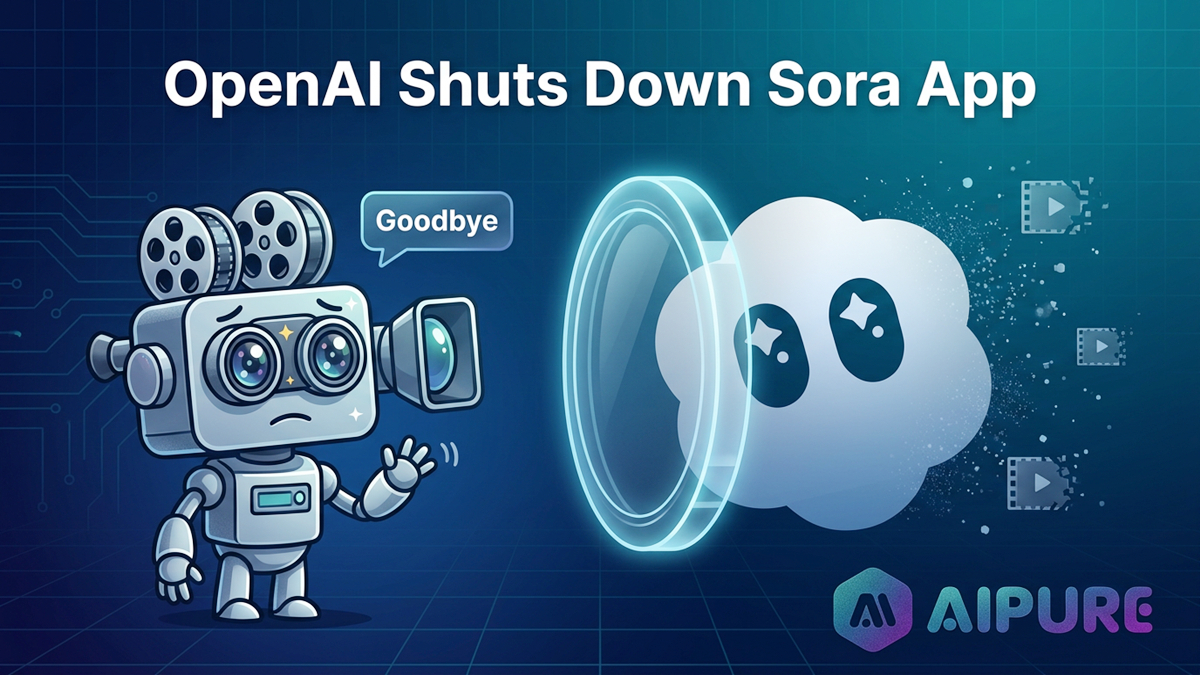 OpenAI Shuts Down Sora App