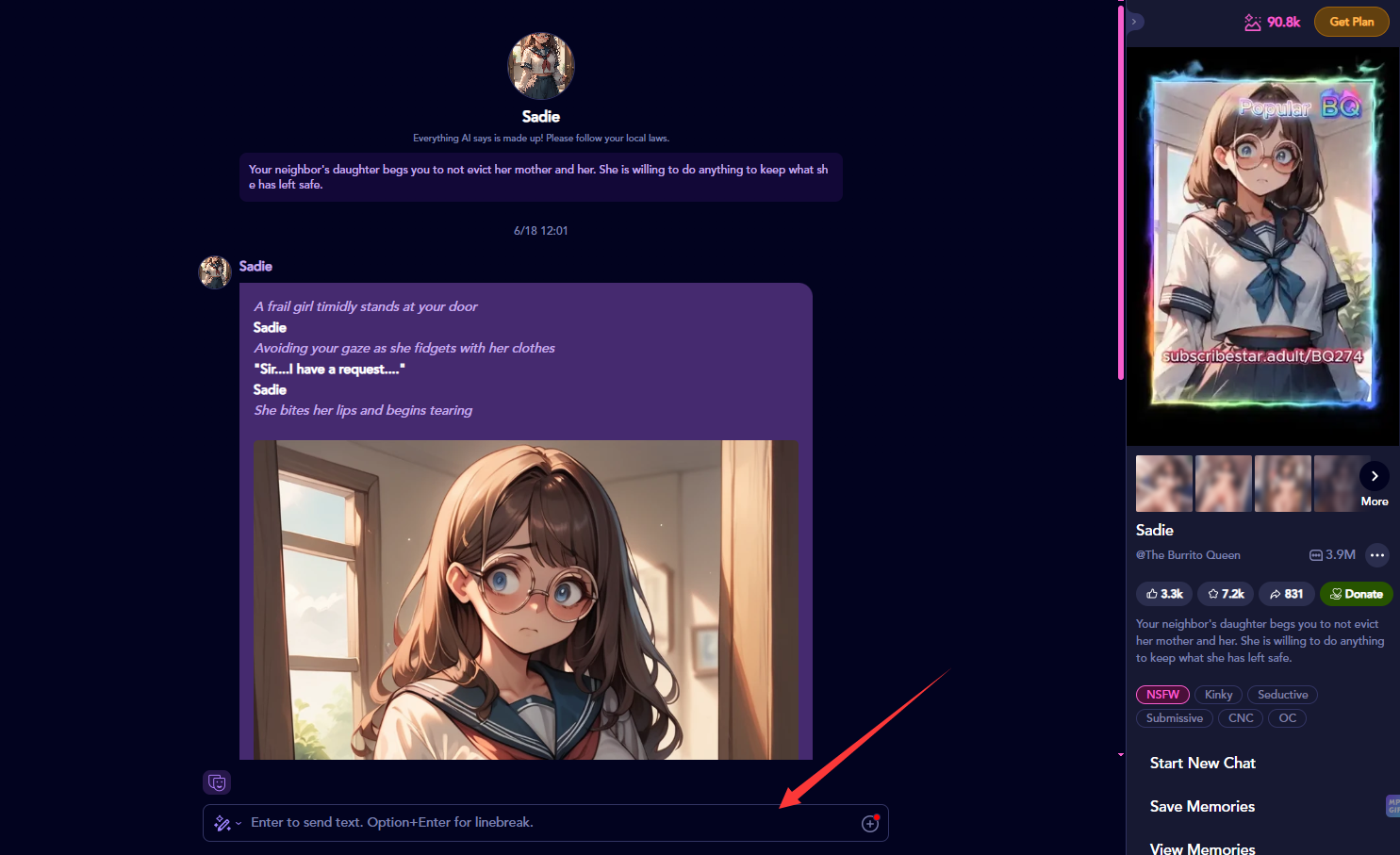  NSFW AI chatbot