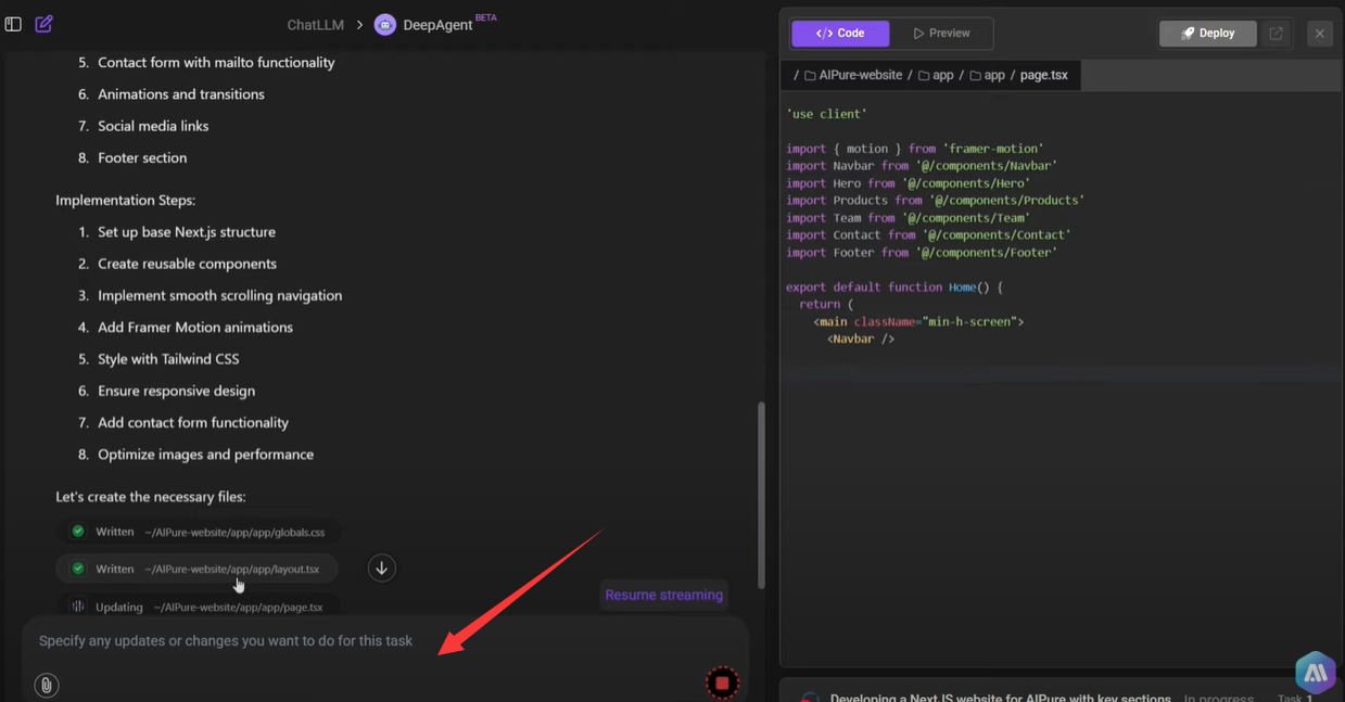 how to use DeepAgent