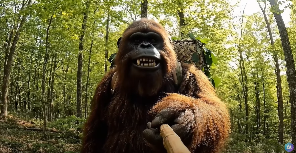 AI Bigfoot Vlog