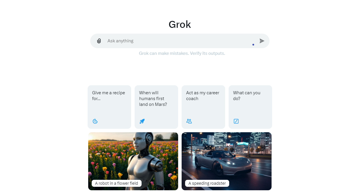 Grok 聊天机器人