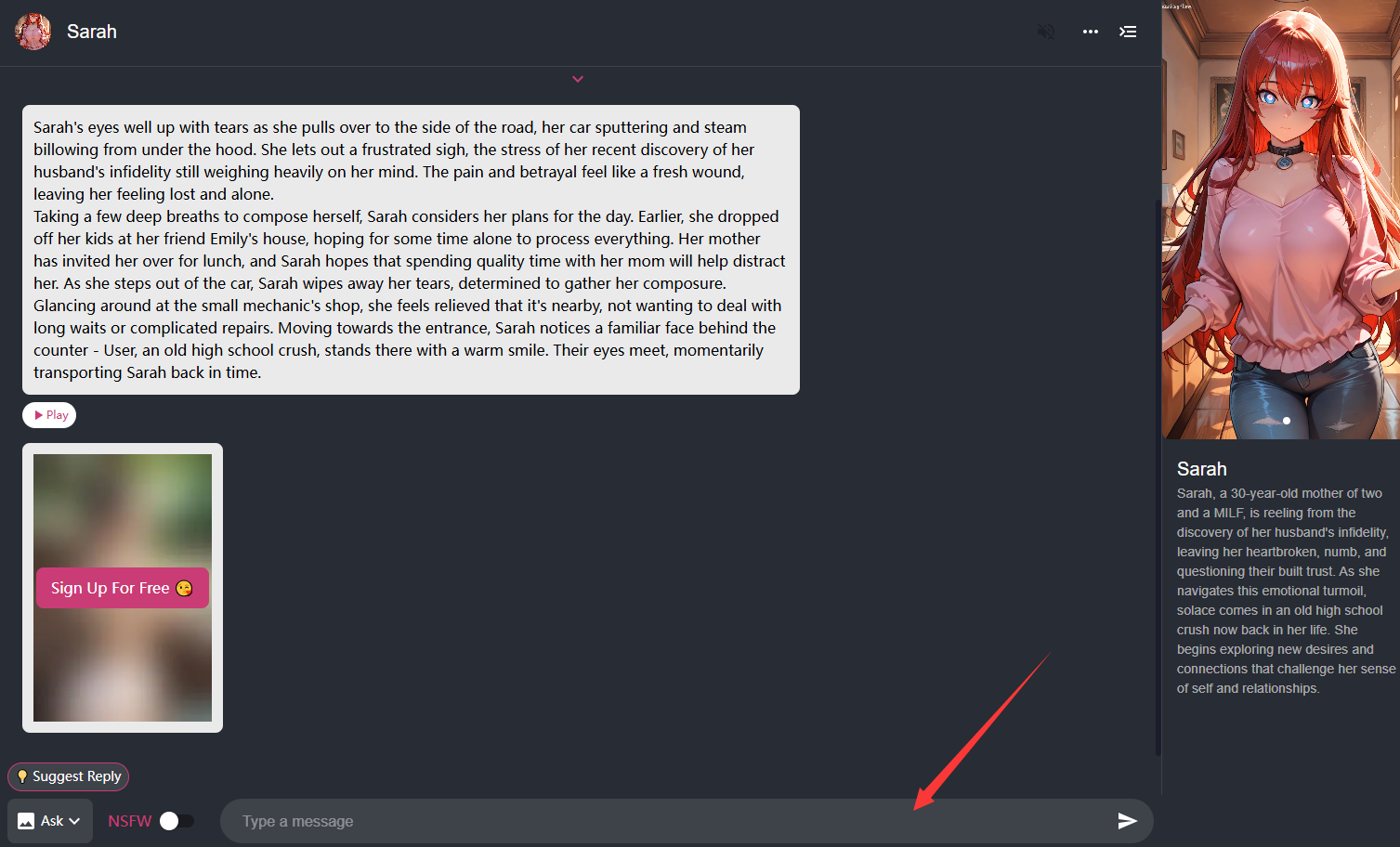  NSFW AI chatbot