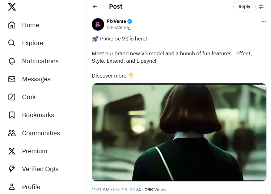 PixVerse V3: The Top AI Video Generator Update for 2024